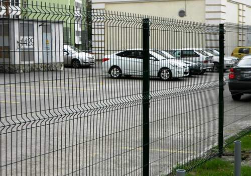 Ограждение парковки офиса, производства в Березниках